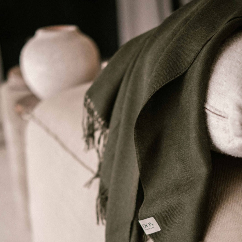 Alpaca wool is known for its warmth, softness, and hypoallergenic properties. 