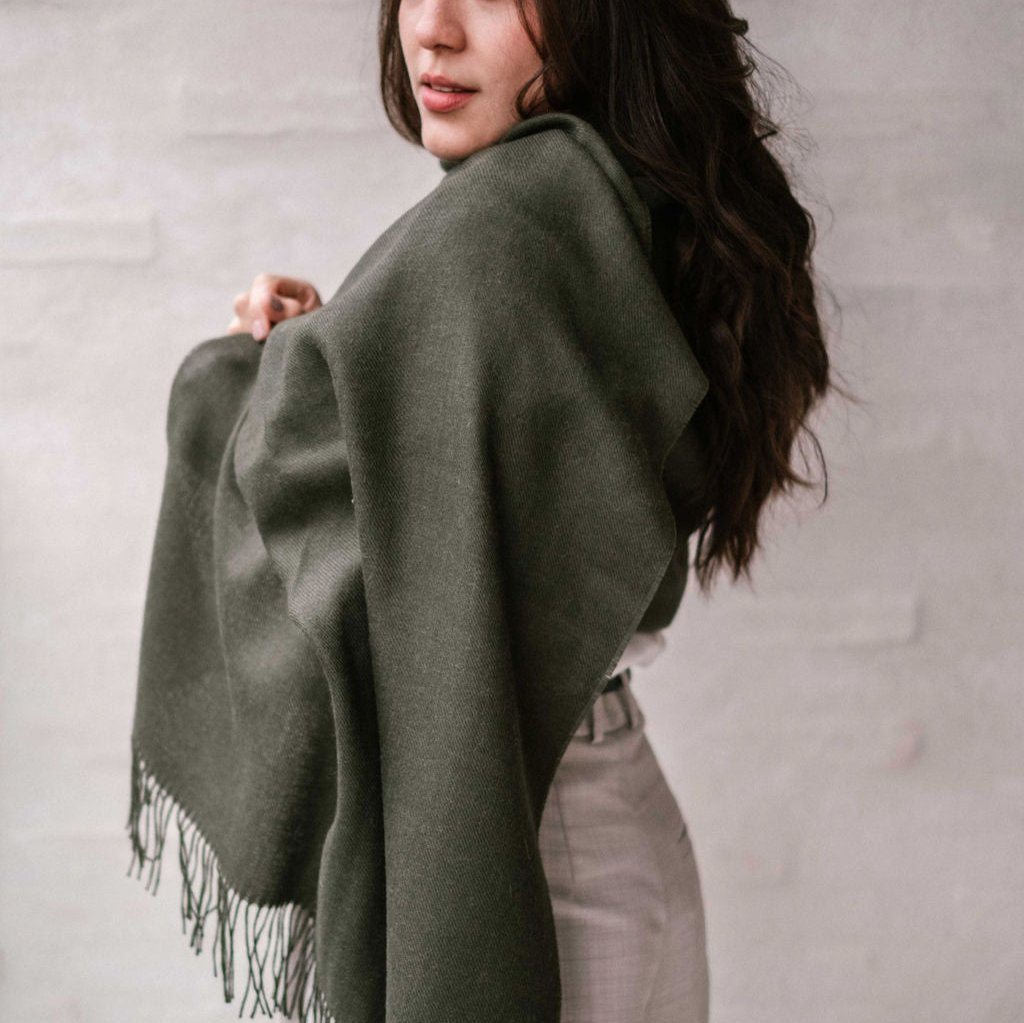 Alpaca wool is known for its warmth, softness, and hypoallergenic properties. 