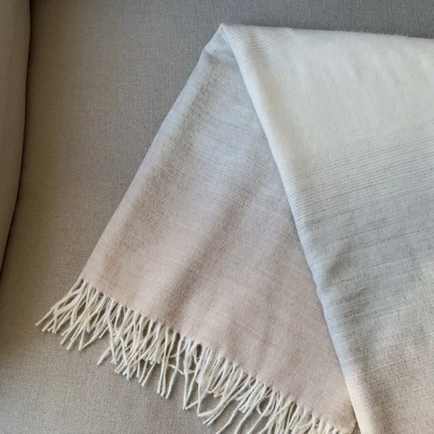 Pampa Beige Ombre Shawl